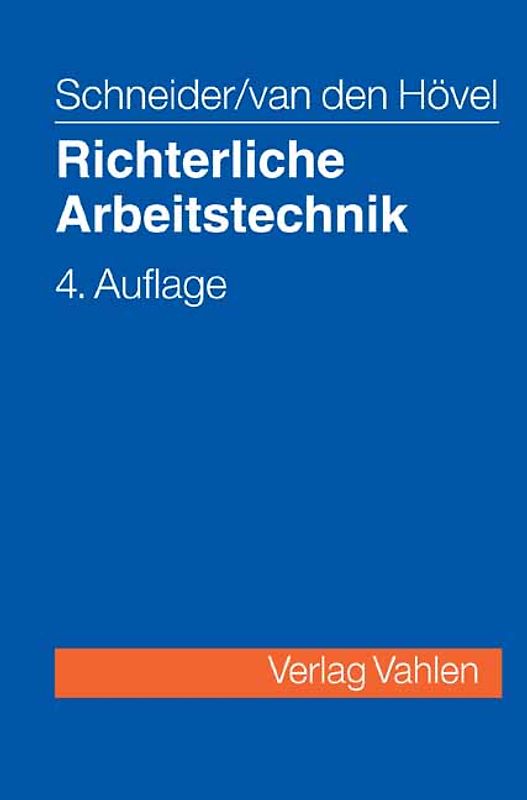 Richterliche Arbeitstechnik
