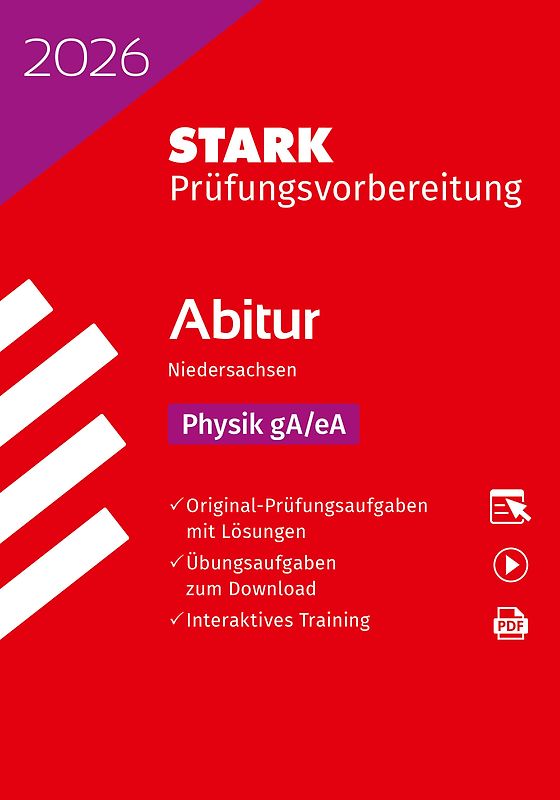 STARK Physik gA/eA - Abitur 2026 Niedersachsen - Prüfungsvorbereitung