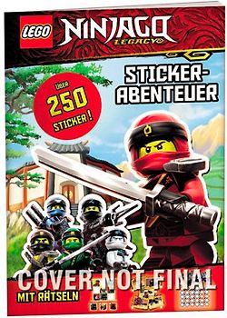 LEGO® NINJAGO® – Stickerabenteuer. Coole Ninja-Missionen