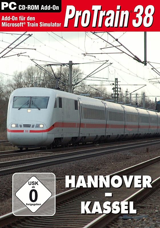 Train Simulator: Pro Train 38 - Hannover-Kassel [AddOn] PC Spiele