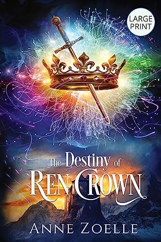 The Destiny of Ren Crown - Large Print Paperback