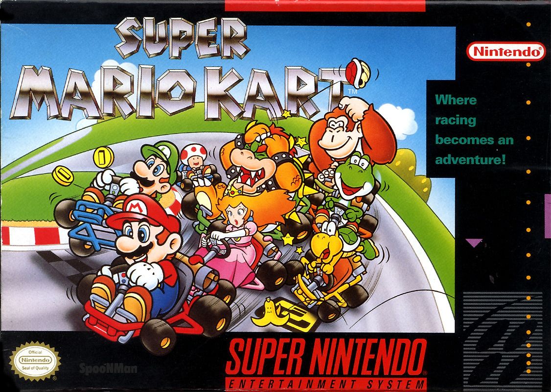 Super Mario Kart Super Nintendo