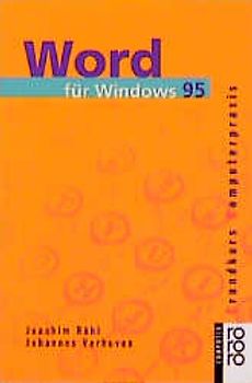 Word für Windows 95. (Arbeitstitel)