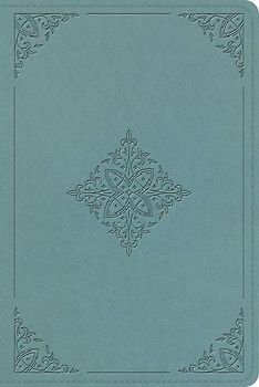 ESV Single Column Heritage Bible (Trutone, Paris Sky, Fleur-De-Lis Design)