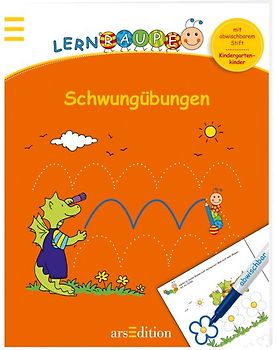 Lernraupe - Schwungübungen