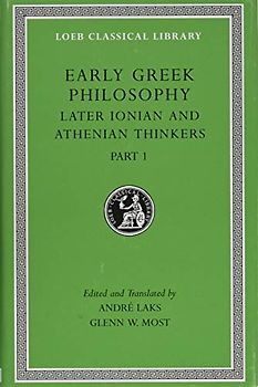 Early Greek Philosophy, Volume VI