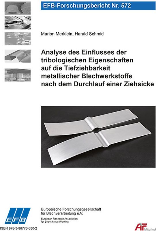 Analyse des Einflusses der tribologischen Eigenschaften auf die Tiefziehbarkeit metallischer Blechwerkstoffe nach dem Durchlauf einer Ziehsicke