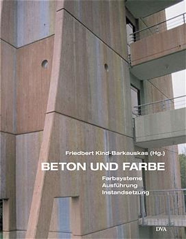 Beton und Farbe