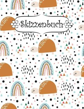 Skizzenbuch: Regenbogen-Meerjungfrau Zeichenbuch Sketchbook Blanko Heft | Perfekt als Zeichenheft, Sketchbook, Schreiben, Malen .