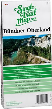 Singletrail Map 020 Bündner Oberland