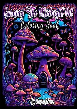 Burning the midnight oil: fantasy kleurboek van HugoElena