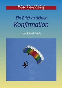 Ein Brief zu deiner Konfirmation