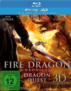 The Fire Dragon Chronicles - Dragon Quest [3D Blu-ray] 3D Blu-ray Disc