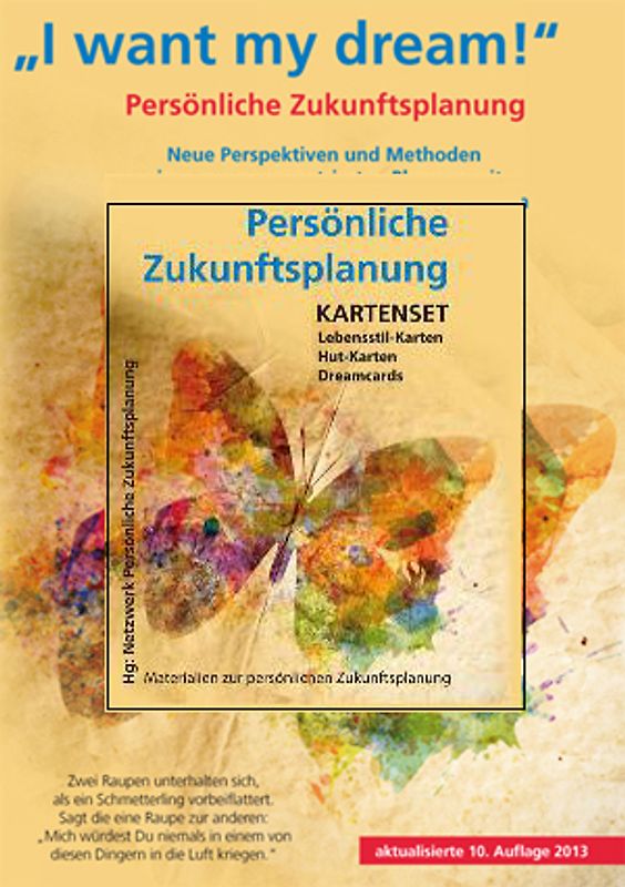 Paket "Persönliche Zukunftsplanung Kartenset" plus "I want my dream Ringbuch"