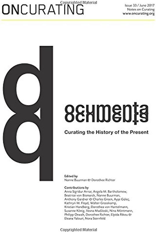 OnCurating Issue 33: The documenta Issue