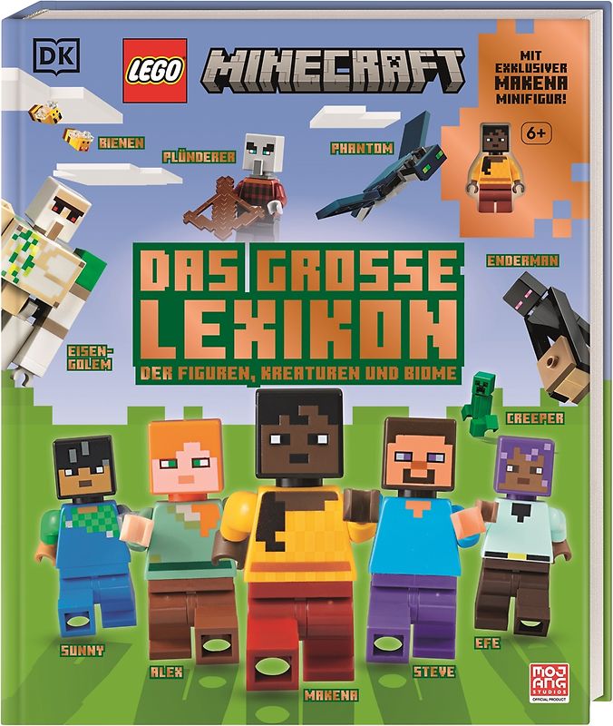 LEGO® Minecraft® Das große Lexikon der Figuren, Kreaturen und Biome