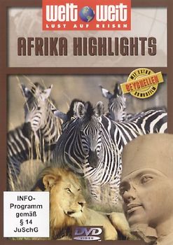 Afrika Highlights mit Bonusfilm Seychellen (Reihe: welt weit) 1 DVD, Gesamtlänge: ca. 69 Minuten DVD