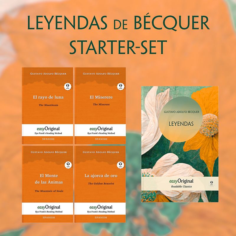 Leyendas de Bécquer (with audio-online) - Starter-Set - Spanish-English