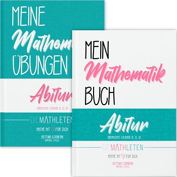 2er-Set: Mein Mathematik Buch + Meine Mathematik Übungen | Abitur und Oberstufe | Klasse 11, 12, 13