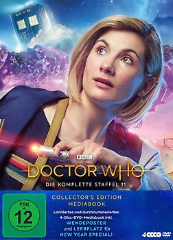 Doctor Who - Die komplette Staffel 11 [Limitiertes Mediabook, 4 DVDs] DVD