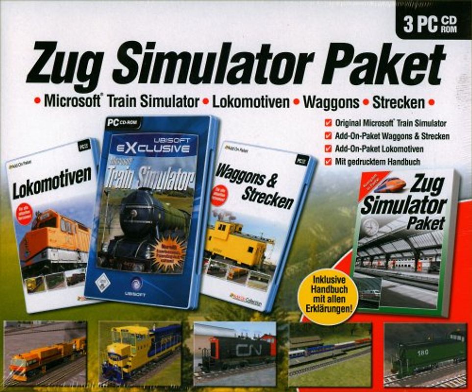 Trainsimulator Paket-Zug Simulator PC Spiele