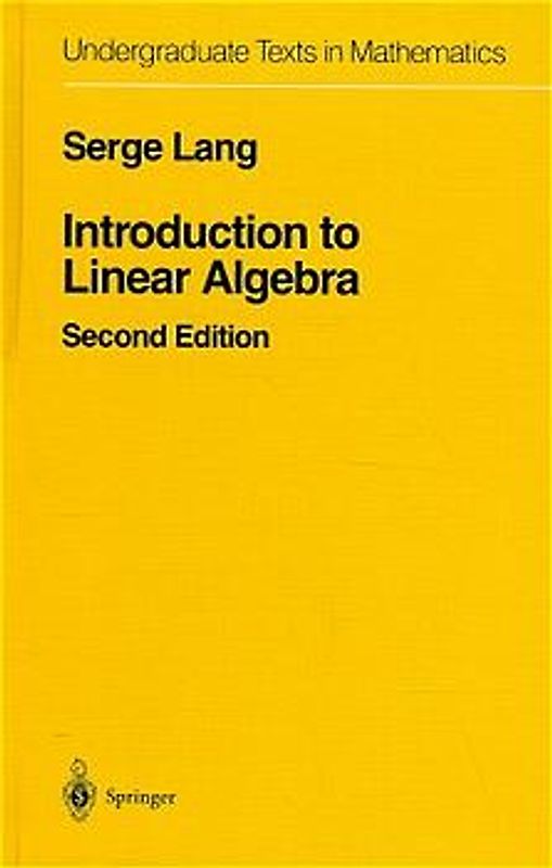Introduction to Linear Algebra