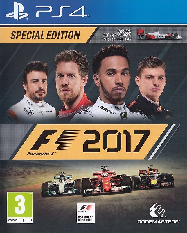 F1 2017 [Special Edition, IT Import] PlayStation 4