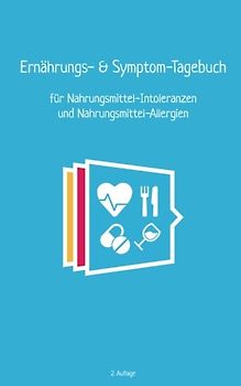 Ernährungs- und Symptomtagebuch (blau): für Nahrungsmittel-Intoleranzen und Nahrungsmittel-Allergien