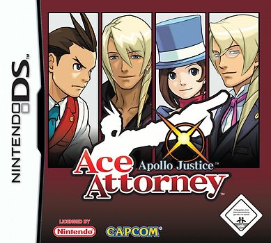 Apollo Justice Ace Attorney Nintendo DS