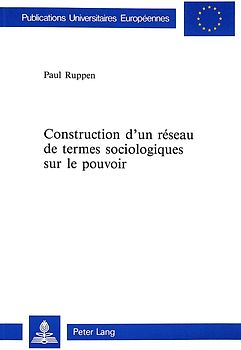 Construction d'un réseau de termes sociologiques sur le pouvoir