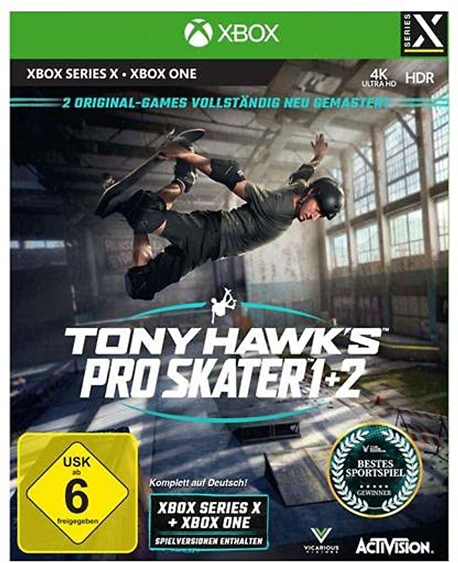 Tony Hawks Pro Skater 1+2 Remastered Xbox Series X