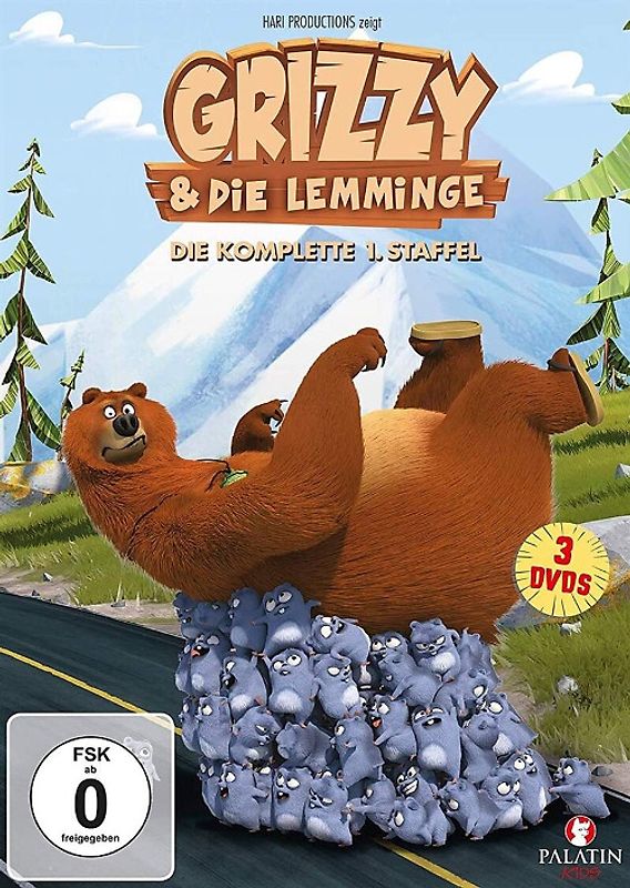 Grizzy & die Lemminge - Staffel 1 [3 Discs] DVD