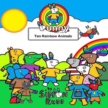 Bunny And Friends: Ten Rainbow Animals