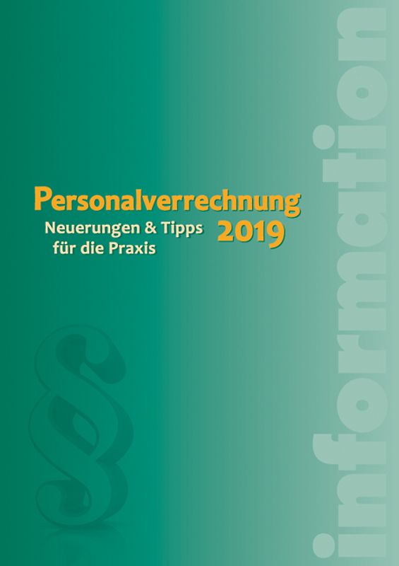 Personalverrechnung 2019