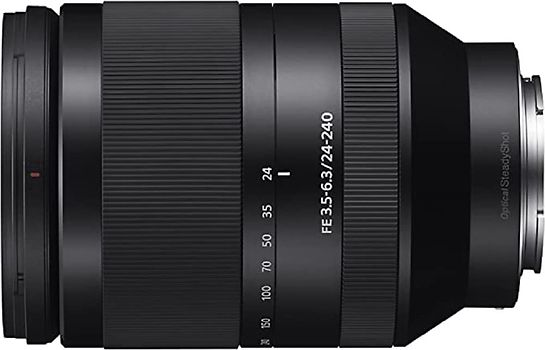 Sony FE 24-240 mm F3.5-6.3 OSS 72 mm Objectif (adapté à Sony E-mount) noir