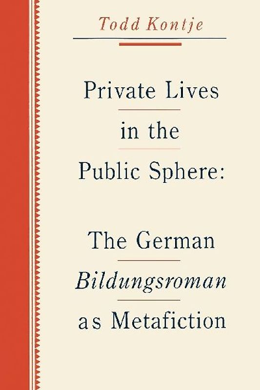 Private Lives in the Public Sphere