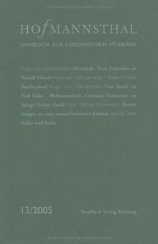 Hofmannsthal-Jahrbuch. Jahrbuch zur europäischen Moderne