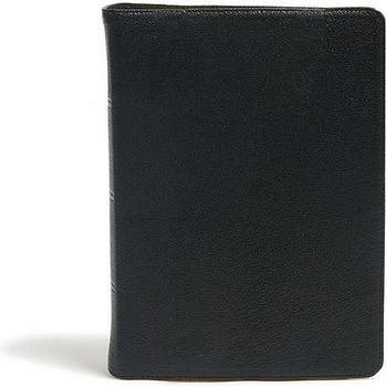 KJV Study Bible, Full-Color, Black Premium Goatskin, Indexed