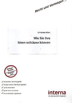 Wie Sie Ihre Ideen schützen können