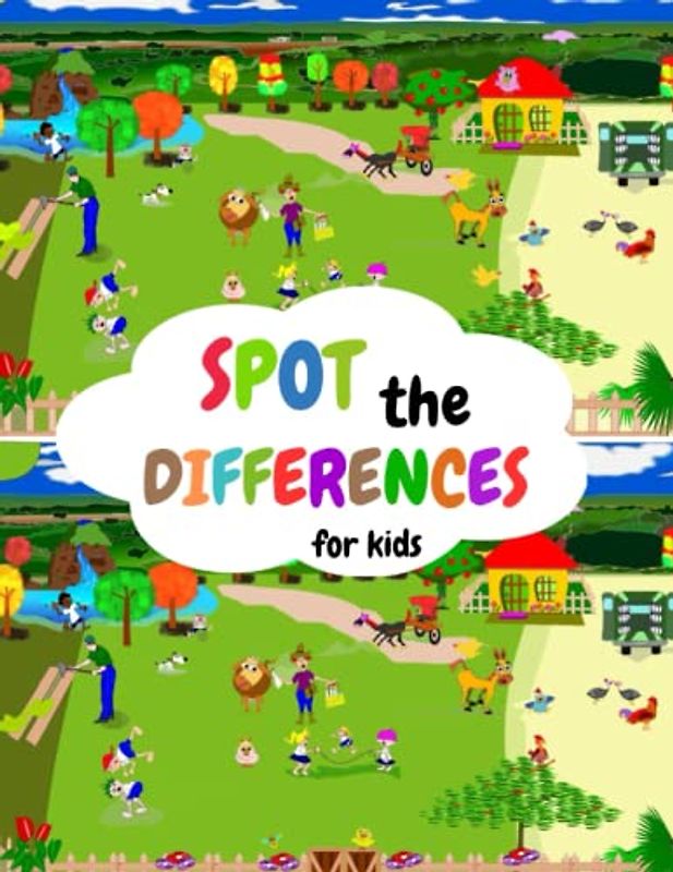 Spot The Differences For Kids: Attention And Focus For Kids Activities