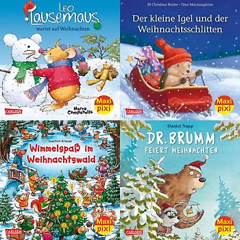 Maxi-Pixi-4er-Set 62: Bald nun ist Weihnachtszeit (4x1 Exemplar)