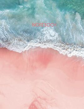 Ocean Notebook PAPERBACK - Size (8.25 x 11 inches) 120 Pages: Lined Paper: Beach Journal for writing notes, feelings, notes, self care routine, manifestation and spirituality