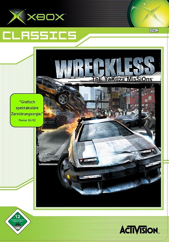 Wreckless - The Yakuza Missions [Xbox Classics] Xbox