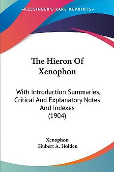 The Hieron Of Xenophon