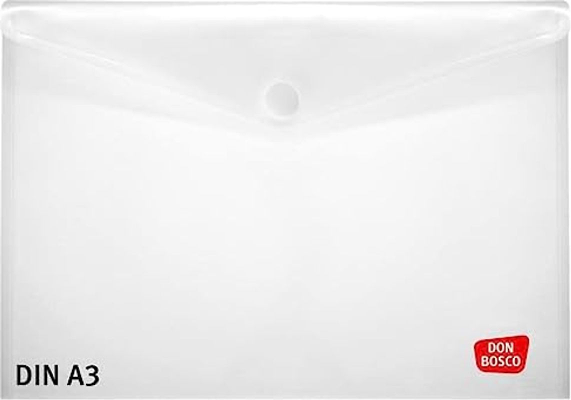 Sicht- und Schutzhülle für Kamishibai-Bildkarten, DIN A3, mit Klettverschluss, transparent. (Zubehör für das Erzähltheater Kamishibai)