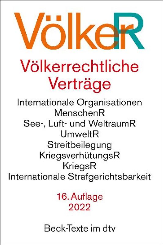 Völkerrechtliche Verträge