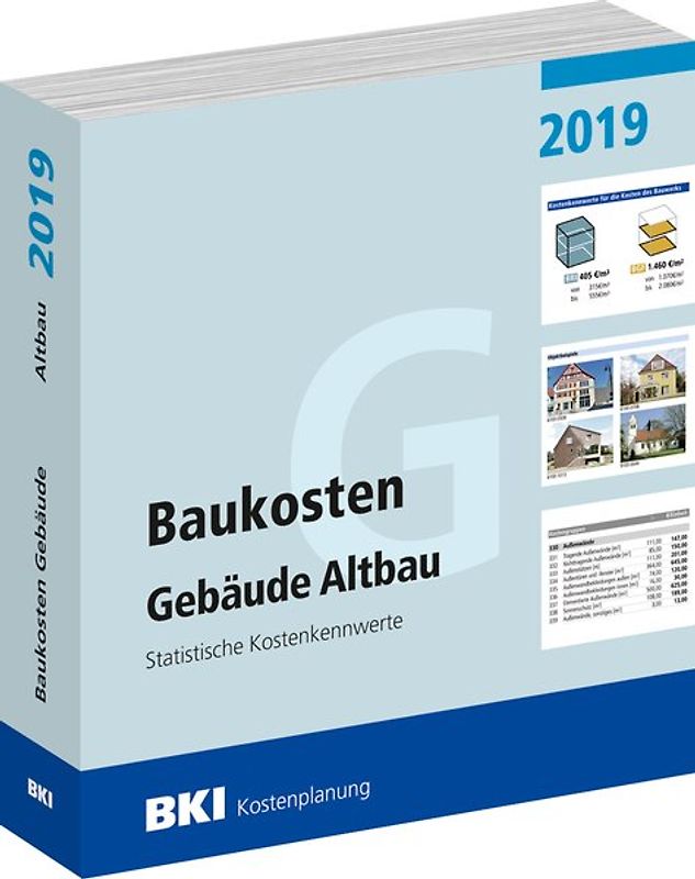 BKI Baukosten Gebäude Altbau 2019