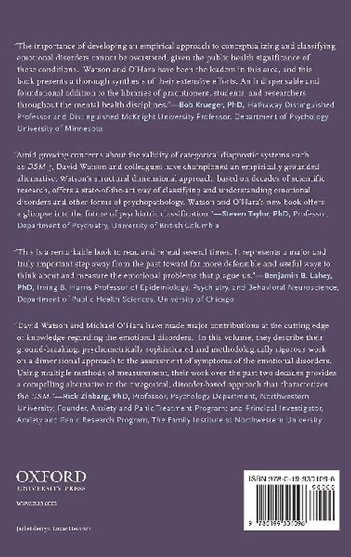 Understanding the Emotional Disorders