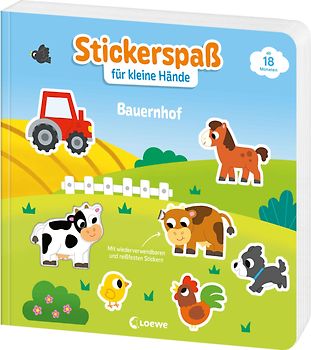 Stickerspaß für kleine Hände - Bauernhof