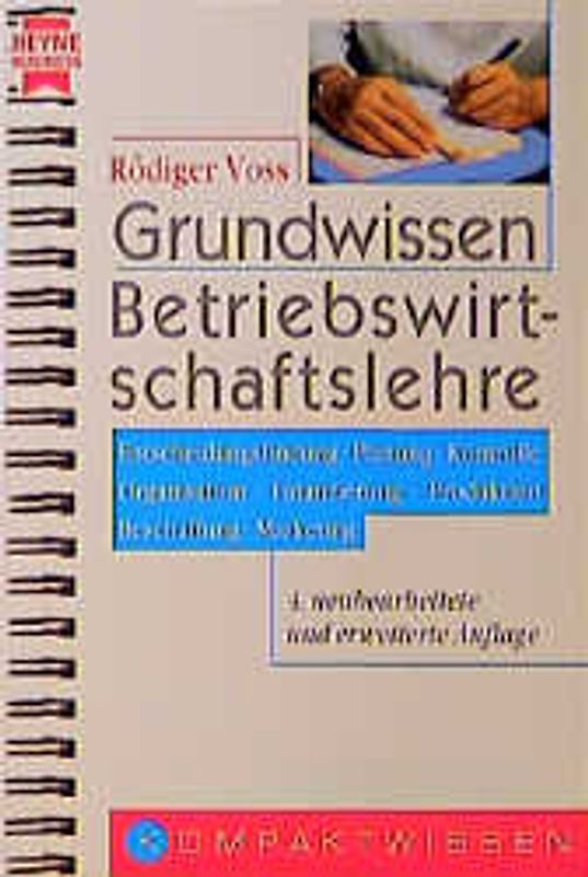 Grundwissen Betriebswirtschaftslehre